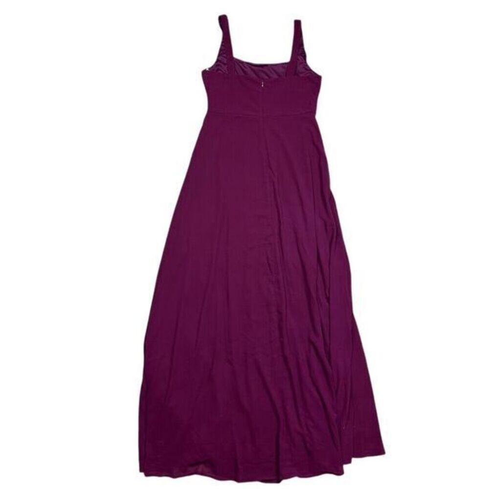 NWOT Lulus Women's Remarkable Arrival Plum Purple‎ Sleeveless Maxi Dress Size L - Picture 8 of 10